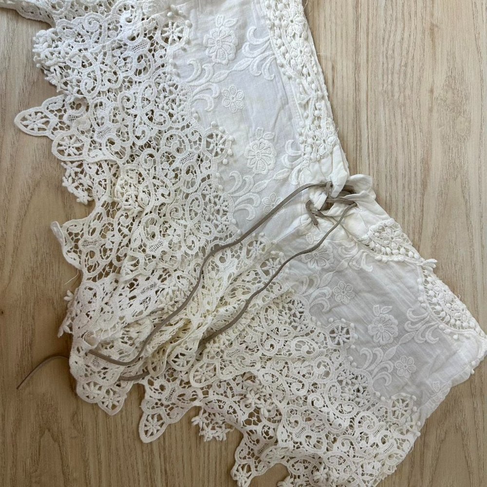 Eberjey White Lace Shorts
